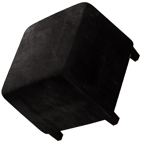 Ottomane Fußhocker Schonbezug Hockerbezug Quadratisch 40x40/50x50/60x60 Stretch Samt Husse für Fußhocker Ottomanischer Hocker-Bezug Überzug Hocker Protector Waschbar ( Color : #16 , Size : 40x40x40cm