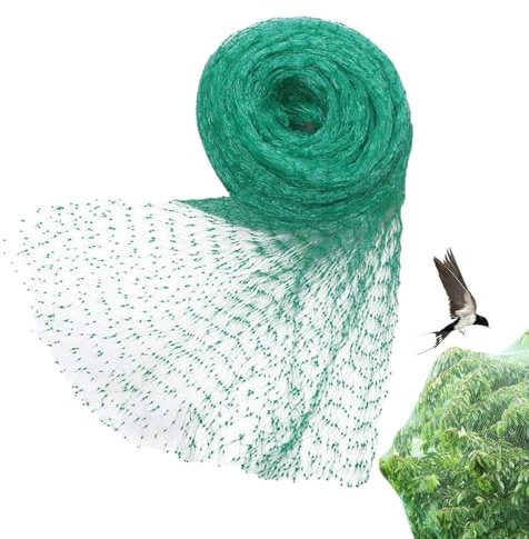 Aizuoni Vogelnetze Vogelschutznetz Für Den Garten, Vogelschutznetz Für Beerensträucher, Netz Feinmaschig, Gartenpflanzen Vor Eichhörnchen, Vögeln, Streifenhörnchen, Kaninchen Und Anderen Tieren