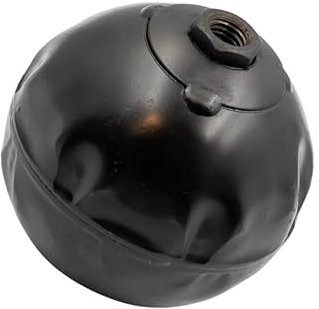 ABAZO Schornsteinfeger, Schornsteinfegerkugel zum Anschieben des Schornsteins zum Entfernen von Ruß Zuggewicht Für Schornsteinbesen Gewichtskugel Kamin Reinigen Kaminbesen M12-GEWINDE (1.9, Kilogramm)