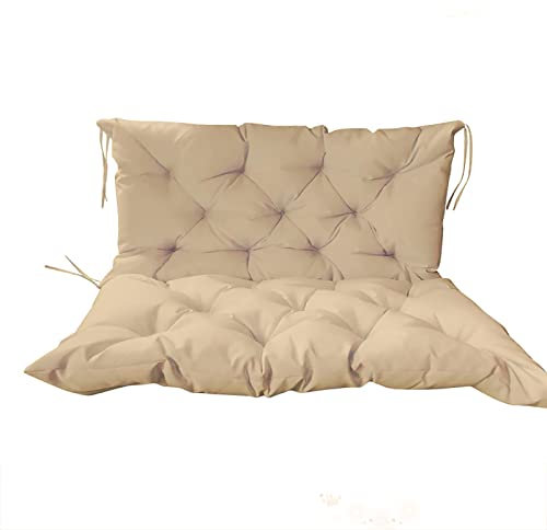 Ersatzkissen für Terrassenschaukeln, wasserdicht, 3-Sitzer, Liegematte, für Loveseat/Bank, Sofa, Liege, Stuhl, Pads für Garten-Sofa, 2- oder 3-Sitzer Option erhältlich