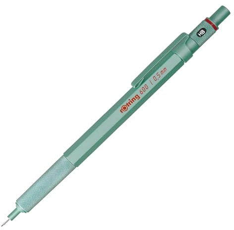 Rotring 600 Druckbleistift 2159704 Limited Edition Mint, 0,5 mm, Vollmetallkörper, Druckbleistift