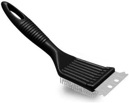 Grill Brush, BBQ Cleaner, Wire Brush BBQ, Barbecue Bristles Cleaner, with Metal Scraper, Oven Grill Metal Cleaning, Wire Cleaning Brush for Surface Cleaning