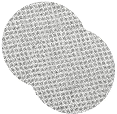 AYVRUOP Kaffeesieb 58mm,58.5 mm Siebträger Einsatz,2 Stück Gesinterte Kaffeefilter für Espresso Coffee Siebträger Zubehör 1.7mm Dicke 150μm Edelstahl 316 Wiederverwendbar Rostfrei