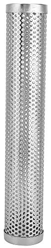 BAFOVY Efficient Smoke Diffusion BBQ Smoker Tube, for Grills, Stainless Steel Barbecue Accessory, Unlock Bold Flavors, Versatile Usage for Infusing Flavor (Round)