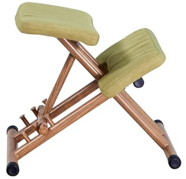 Genérico Silla con Soporte for Rodillas, Taburete de Rodillas for sillas de Oficina, Taburete de computadora for una Buena Postura, for aliviar el Dolor de Espalda y Cuello.(Color 1)