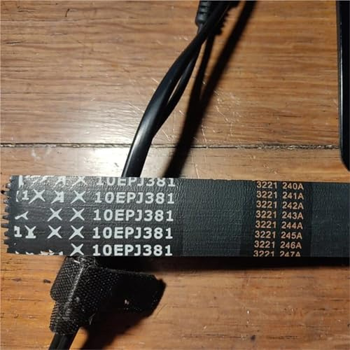 Drive Transfer Belt 1pcs Rubber Treadmill Drive Belt VEGA 10EPJ381 10Ribs Multi Groove Multi Wedge Ribbed Belt