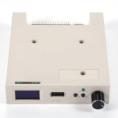 NiuLumea SFRM44-U100LQD Diskettenlaufwerk-Emulator mit OLED-Bildschirm und Encoder, Amiga ST PC-kompatible Systeme, 32-Bit ARM Cortex-M4 MCU, USB-Flash-Laufwerk-Unterstützung