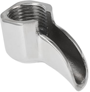 Alomejor Beccuccio Portafiltro per Macchina da caffè in Acciaio Inossidabile Che Migliora Gusto Ed Efficienza per Baristi Semiautomatici Expobar (Vite a 1 via 1,5 mm)