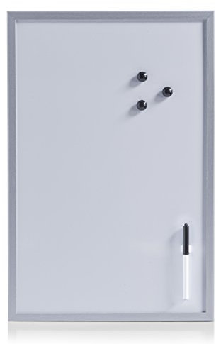 Zeller Present 11538 Magnet- /Schreibtafel, 40 x 60 cm, alugrau