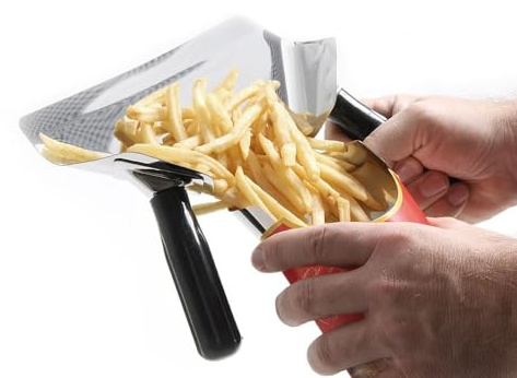 Pommes Frites Tratt Scoop, 230mm x 220mm