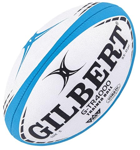 Gilbert G-TR4000 Ballon d'entraînement pour Rugby Bleu Ciel (4)