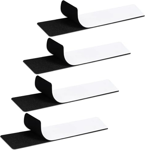 WUFANC 4 Portamatriculas Coche Invisible sin Marco,Soporte Matricula Coche | Homologado Válido para Cualquier Modelo, Super Fuerte & Universal, Porta Matriculas para Coches 50x10 cm