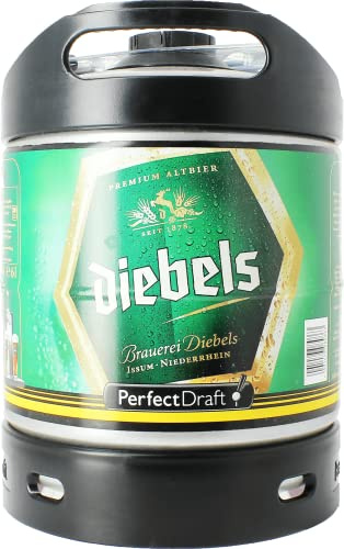 Diebels Altbier Perfect Draft (1 x 6l) inkl. 5,00 Euro Pfand MEHRWEG