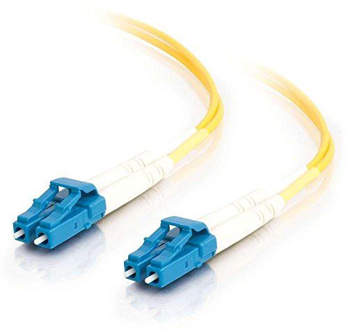 C2G 20m Fibre/Fiber Optic Cable for Gigabit Ethernet Applications LC/LC LSZH Duplex Single-mode 9/125 SM Fibre