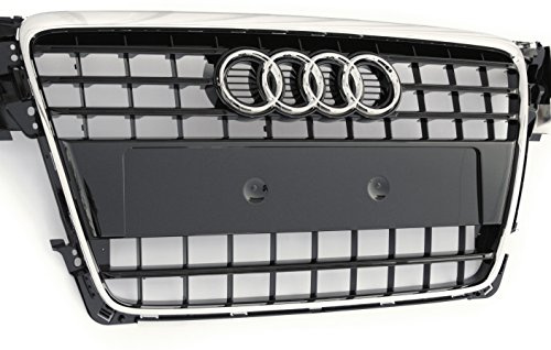 Original Audi Ersatzteile Audi A4 8K Chrom Grill, brillant-schwarz glänzend