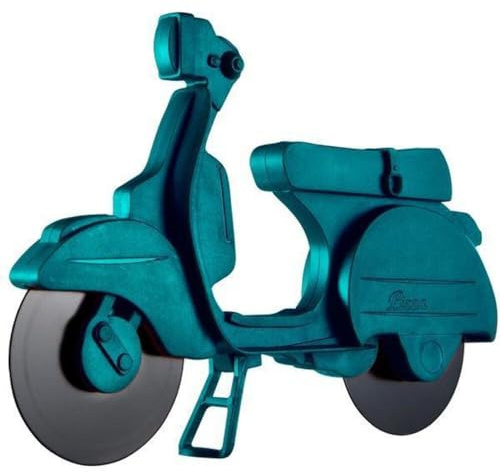 Eddingtons Blue Lambretta Scooter Pizzaschneider