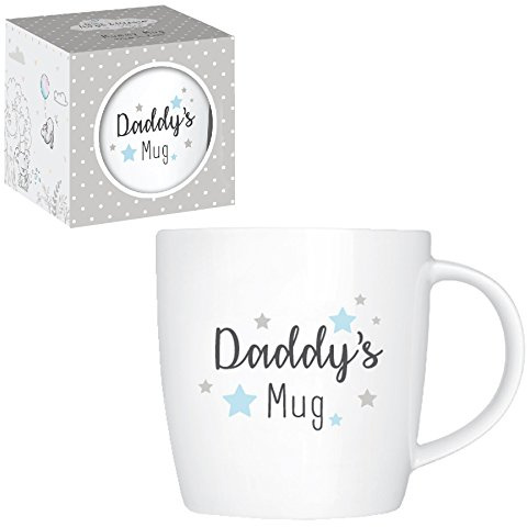 Hugs & Kisses Gift Boxed 'New Parent' Bone China 12oz Daddy's Mug