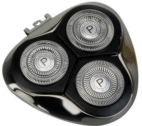 Phisco Rasoirs Electrique Homme, Humide et Sec Rasoir électriques Homme avec Tondeuse à Barbe (Argent)