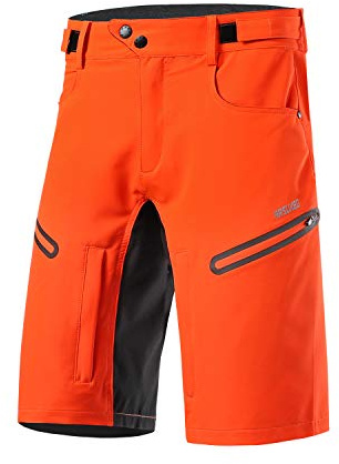 ARSUXEO Herren Fahrrad Kurze Hosen Lockere Passform Radhose mit Feuchtigkeitsableitendem Bund 2006