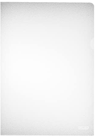 Herlitz 10843753 Aktenhülle A4 PP genarbt Eco, 200er Packung, dokumentenecht