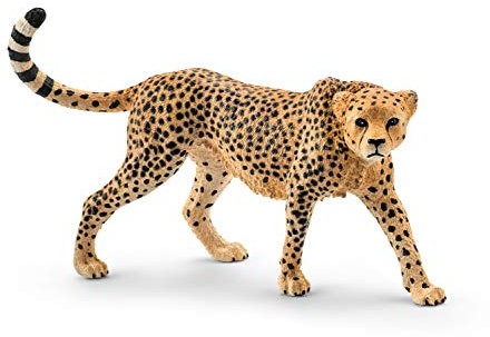 schleich WILD LIFE Gepard, från 3 år, 14746 - Leksaksfiguren, 3 x 10 x 7 cm