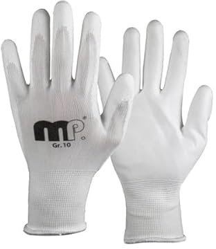 MP Assembly Gloves White Size 9