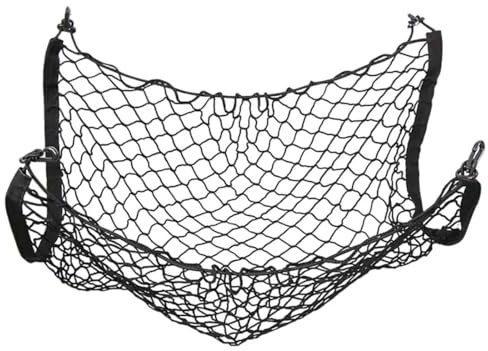 JiAYuF Für VW Golf 7 MK7 2015-2020 Auto Kofferraumnetz Gepäcknetz,Elastisches Cargo Mesh Gepäck Autozubehör