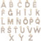 SUNNYCLUE 1 Box 26 Stück Diamant Buchstabenanhänger Goldener Strass Buchstabenanhänger Goldene Legierung Glitzer ABC Alphabet Zirkonia Gemischte AZ Buchstabenanhänger Zur Schmuckherstellung Charms Bas