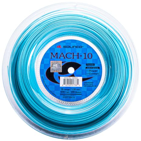 Solinco Mach-10 - Rolle 200 m - 1,25 mm - blau