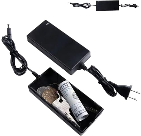 Contenedores Secretos - Enchufe Secreto Caja Fuerte Discreta - Compartimento Oculto Para Dinero y Llaves con Enchufe Falso Portátil para Cajones y Oficinas