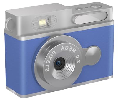 Appareil photo numérique vintage avec écran couleur de 0,96 1080p 12 MP capteur léger intégré multi-couleurs rétro appareil photo numérique