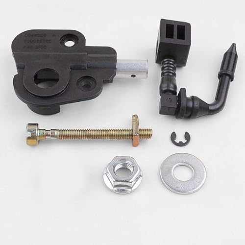 Kit Pompa Olio per McCulloch Per MAC 335 338 436 438 440 441 Per 442 e Per Motoseghe Poulan Ricambio con Regolatore Catena e Ingranaggio a Vite Verme