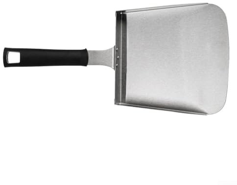 Spatola in acciaio inox con capacità di 5 tazze per barbecue e grigliate all'aperto, design ergonomico per capovolgere, raccogliere e servire facilmente grandi porzioni
