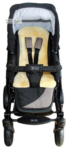 HEITMANN Lammfell-Auflage, Baumwolle, Pillow Insert, Kinderkissen, 357577011, 357600011, 83 x 35 cm