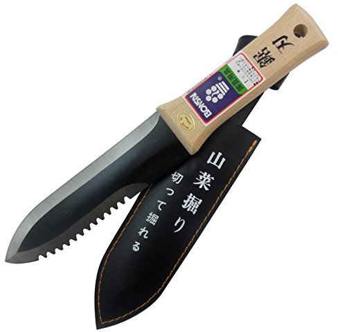 Coltello da Scavo, Paletta da Giardiniere, Trapiantatoio - Bonsai Made in Japan