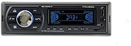 Caliber RMD050DAB-BT DAB+ Tuner Bluetooth USB SD AUX-IN Radio + Scheibenantenne + Quadlock CAN-Bus Adapter + Radioblende schwarz für Mercedes CLK (C209) Facelift Coupe 04/2004-04/2009