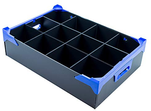 Caterbox Small Martini Glass - Glassware Storage Box | 12 Cells | Max Glass Size: H160 x W111mm