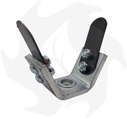 Bazargiusto - Fresa zappetta universale per decespugliatore a due denti professionale in alluminio