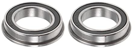 KYISOY F6805ZZ F6805-2RS Flanschlager 25 x 37 x 7 mm ABEC-5 doppelt abgeschirmte Rillenkugellager mit Flansch F6805 Z ZZ Kugellager F6805ZZ F6805RS (Color : 10PCS, Size : F6805-2RS)