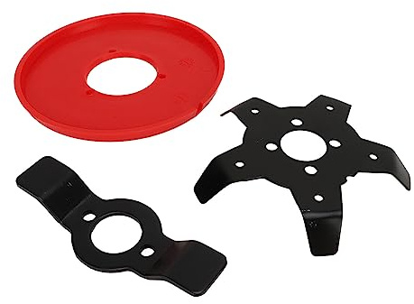 TOPINCN Accessori per Piastra per Diserbante per Testina, Decespugliatore Trimmer Multifunzionale Diserbo per Prato Disco per Diserbo Sostituzione in Acciaio al Manganese