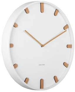 Karlsson Wanduhr aus Metall Grace, 43 x 4,5 x 30 cm