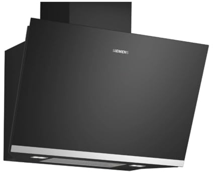 Siemens iQ700 Smarte Integrierte Wandesse 80 cm Schwarz LC81KAN60 | Made in Germany, Home Connect, iQdrive-Motor, Sprachsteuerung, LED-Beleuchtung, Leistungsprofile, Einfach zu reinigen
