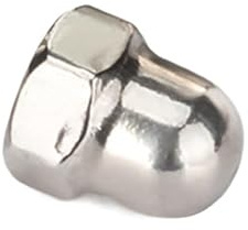 Nodrest 1/2/5/10 Uds. Cubiertas de Tuercas ciegas de cúpula Decorativa Hexagonal Tuerca ciega de Acero Inoxidable 304 6-32 8-32 10-24 1/4 5/16 3/8 7/16 1/2 5/8 3/4 | 5/16-18 (5pcs)