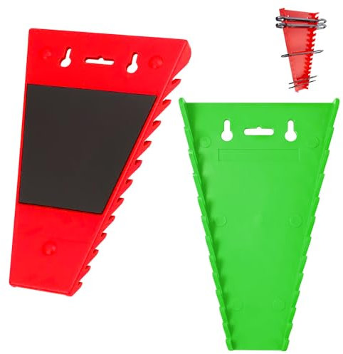 2 Piezas Organizador Herramientas Pared, Organizador Herramientas, Llave de Tornillo Magnética, Organizador de Llaves de Tornillo, Panel Herramientas para Pared, para su Banco de Trabajo o Taller