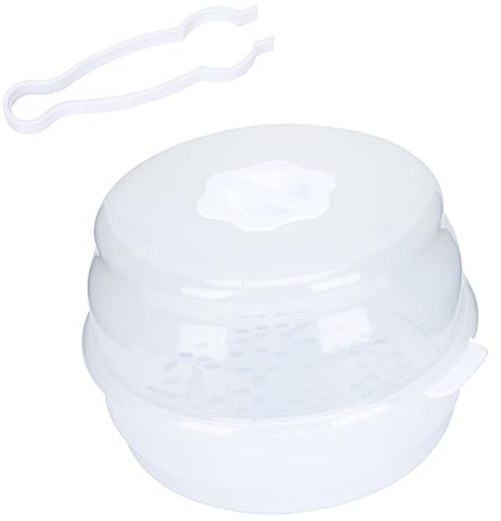 HAPINARY Mikrowellen-flaschensterilisator Aus Abs-material Babyflaschenbehälter Mit Großem Geeignet Für Milchflaschen Und Geschirr Mikrowelle Tragbar Für Home Und Outdoor-nutzung