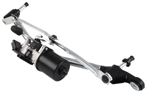 DOCAS Motor de limpiaparabrisas delantero (varillaje + Motor) 7701061590 8200268931 compatible con Renault Clio III BR0/1 Clio III Grandtour KR0/1 CLIO III Kasten SB 2005-2014