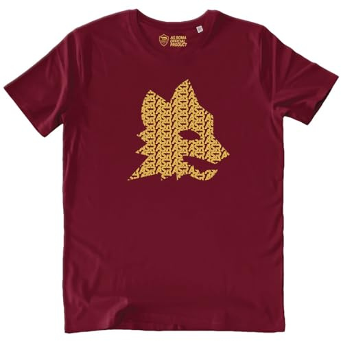 AS Roma T-Shirt Lupetto Stampato