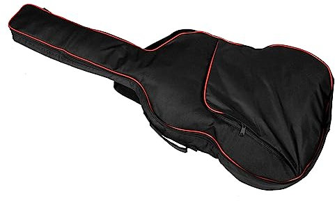 UPKOCH Gitarrenkoffer Gitarrenaufbewahrungstasche Leicht Instrumententasche Strapazierfähig Mit Fächern Für Kleinigkeiten