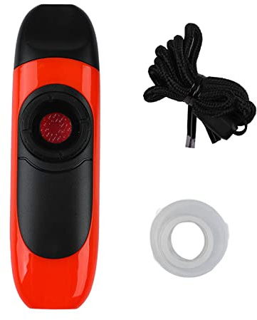 HWGING Kazoo Musikinstrument aus Kunstharz, umweltfreundlich, ABS, mit Flötenmembran für Anfänger, Orange