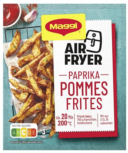 MAGGI Fix AirFryer für Paprika Pommes Frites, 1er Pack (1 x 34g)